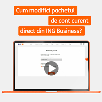Adaugarea unui utilizator nou în ING Business