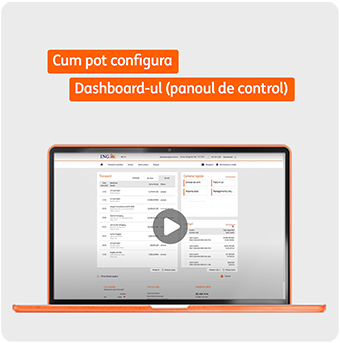 cum pot configura dashboard-ul