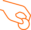 hand coin icon